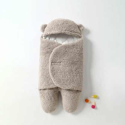 Baby Lamb Velvet Sleeping Bag for Newborns