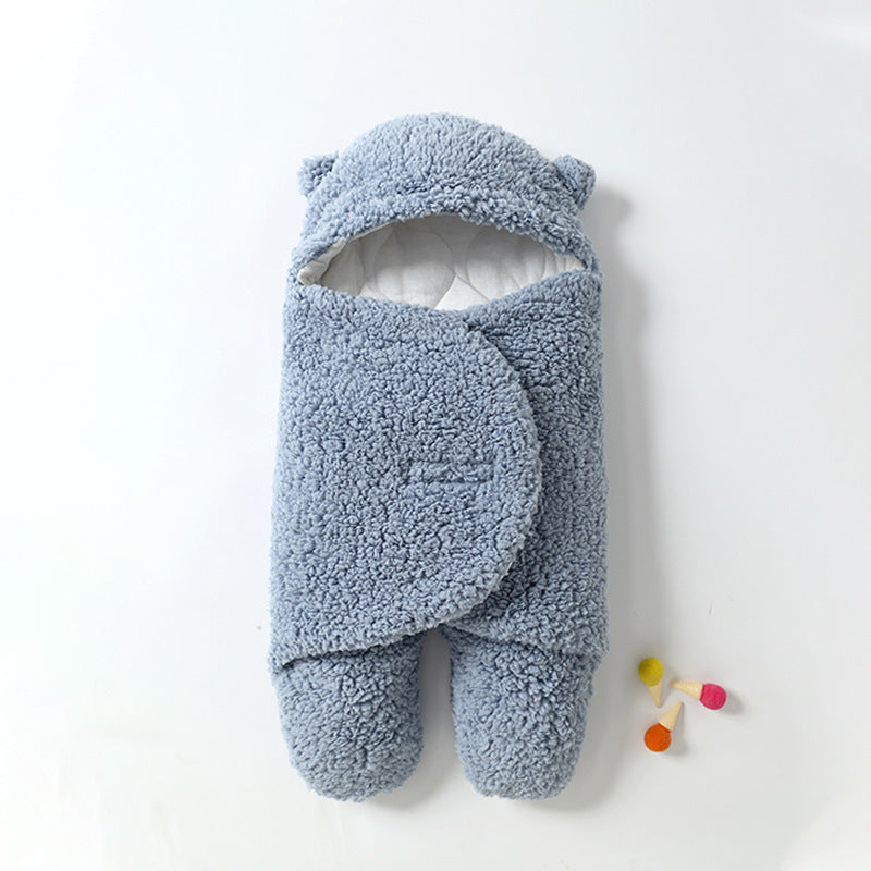 Baby Lamb Velvet Sleeping Bag for Newborns