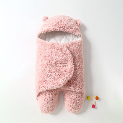 Baby Lamb Velvet Sleeping Bag for Newborns