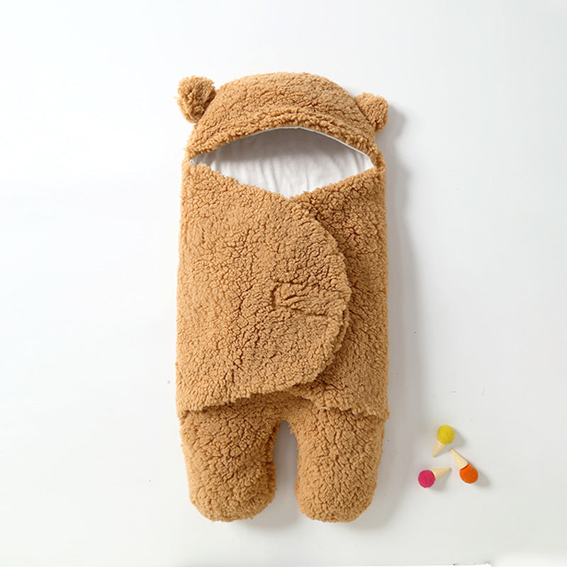 Baby Lamb Velvet Sleeping Bag for Newborns