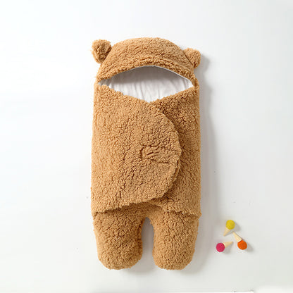Baby Lamb Velvet Sleeping Bag for Newborns
