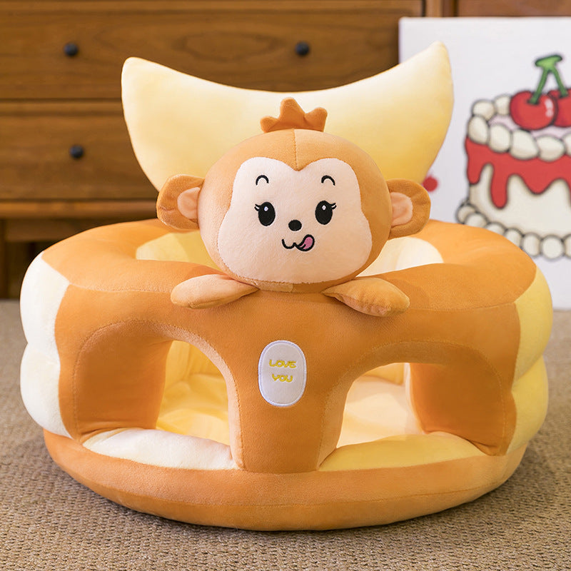 Baby Learning Sitting Chair with Plush Design