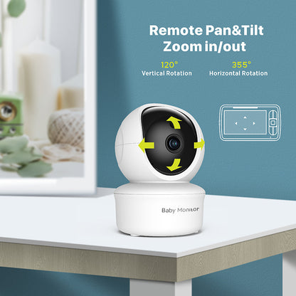 Baby monitor household shaking head temperature detection
