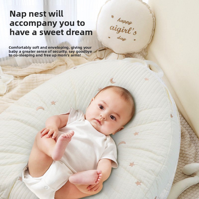 Baby Nursing Pillow with Anti-Spit-Up Design