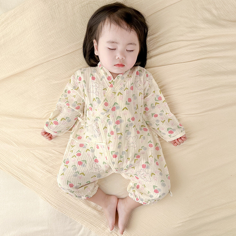 Baby one-piece pajamas