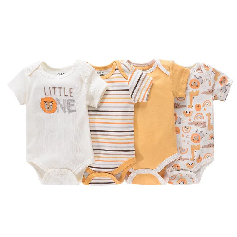 Baby one-piece set of 4 pieces
