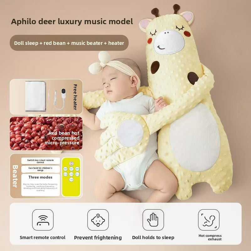 Baby Plush Sleep Aid Patting Toy with Remote Control