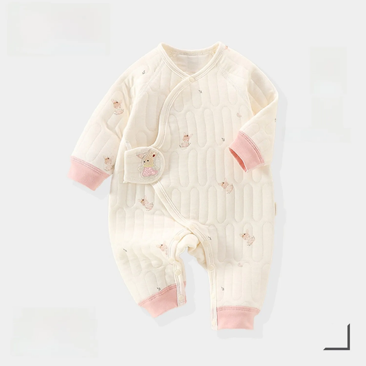 Baby Quilted Jumpsuit Winter Warm Clothing