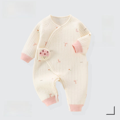 Baby Quilted Jumpsuit Winter Warm Clothing