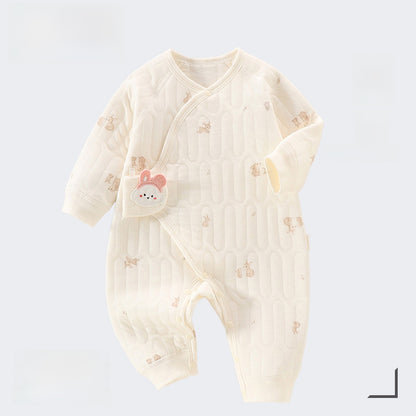 Baby Quilted Jumpsuit Winter Warm Clothing