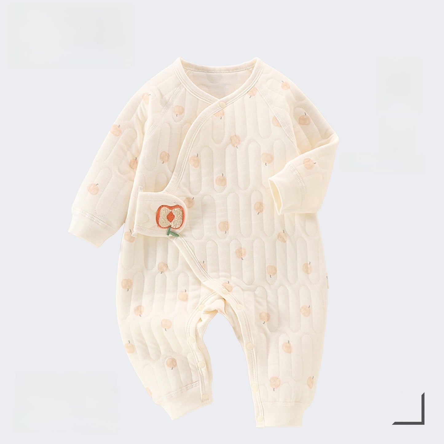 Baby Quilted Jumpsuit Winter Warm Clothing