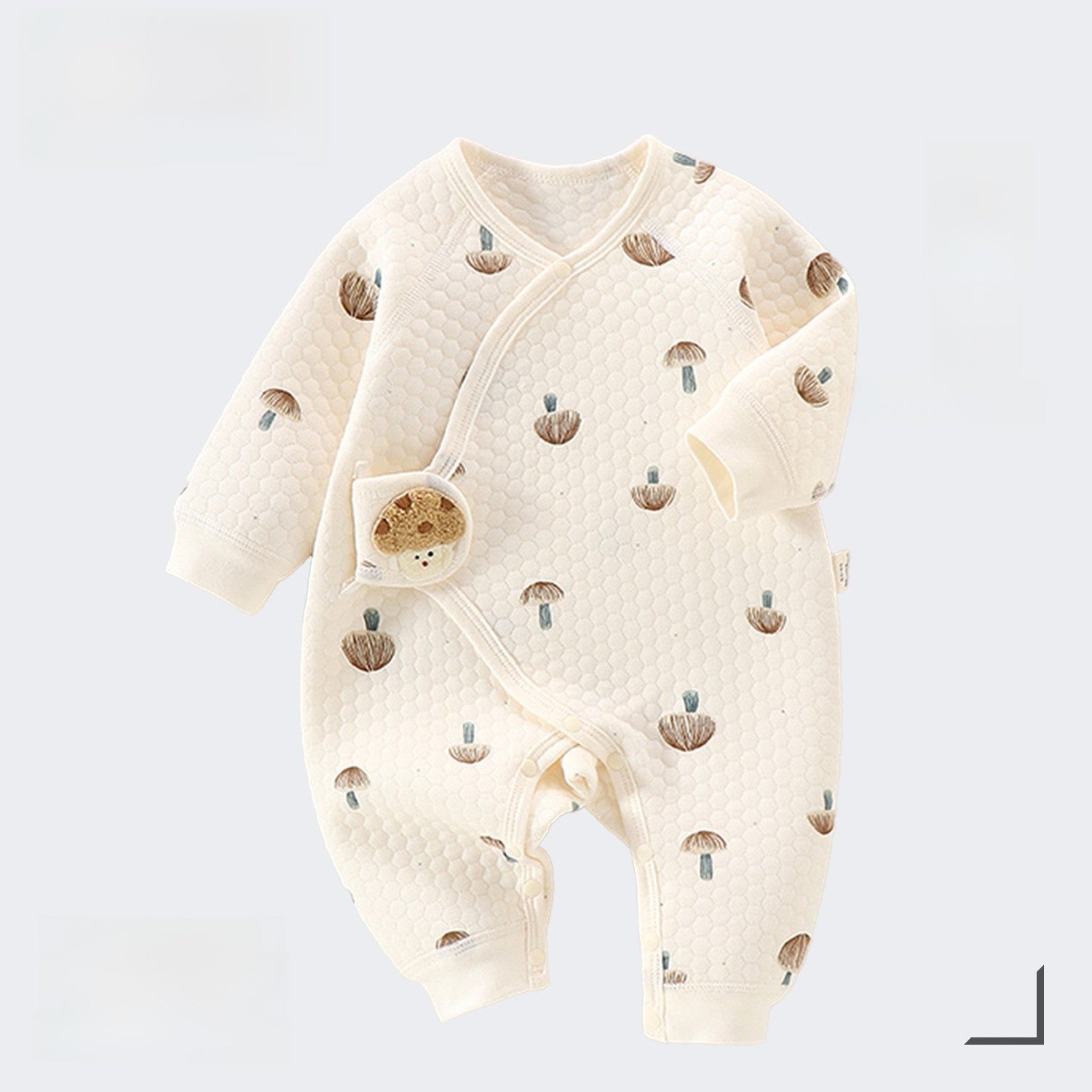 Baby Quilted Jumpsuit Winter Warm Clothing