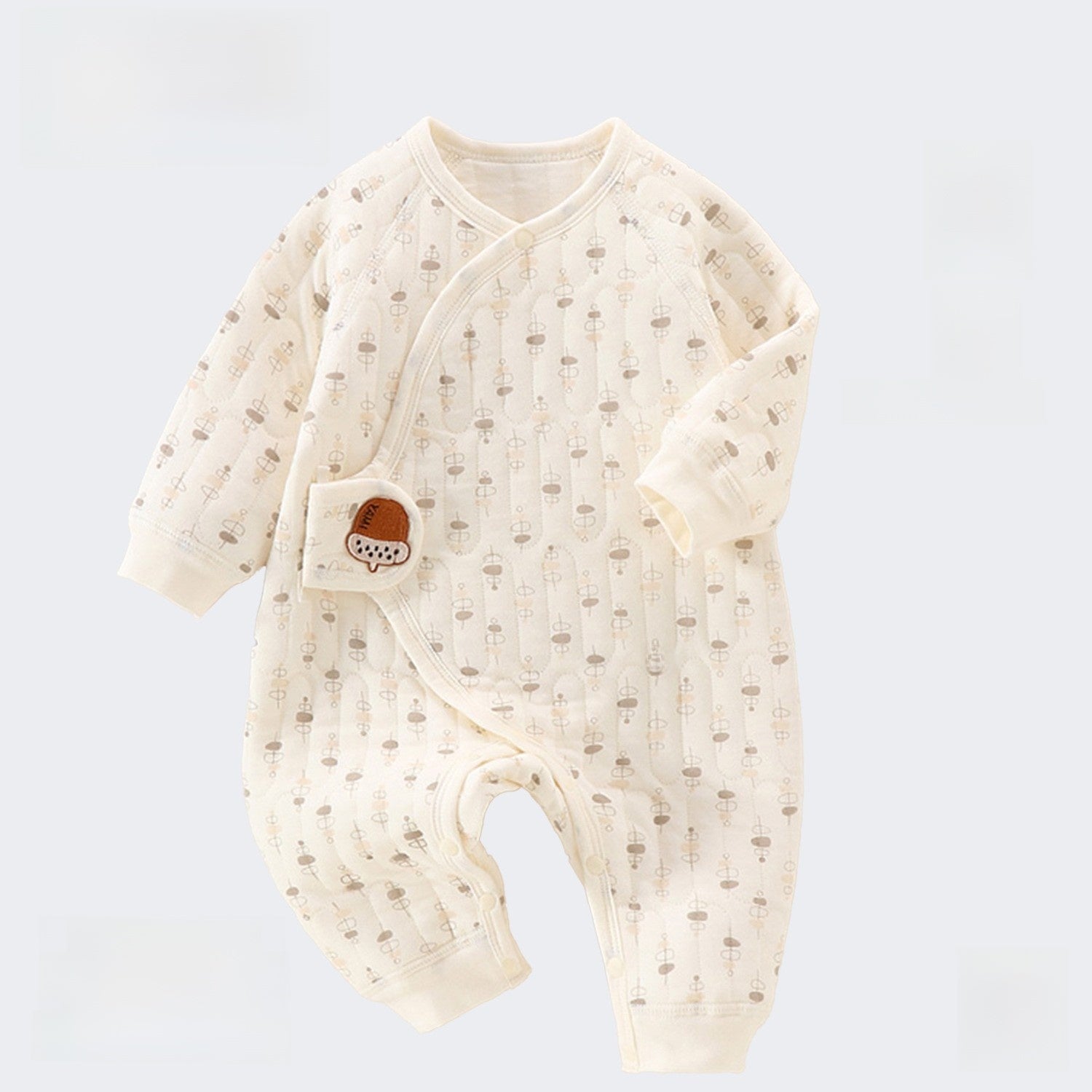 Baby Quilted Jumpsuit Winter Warm Clothing
