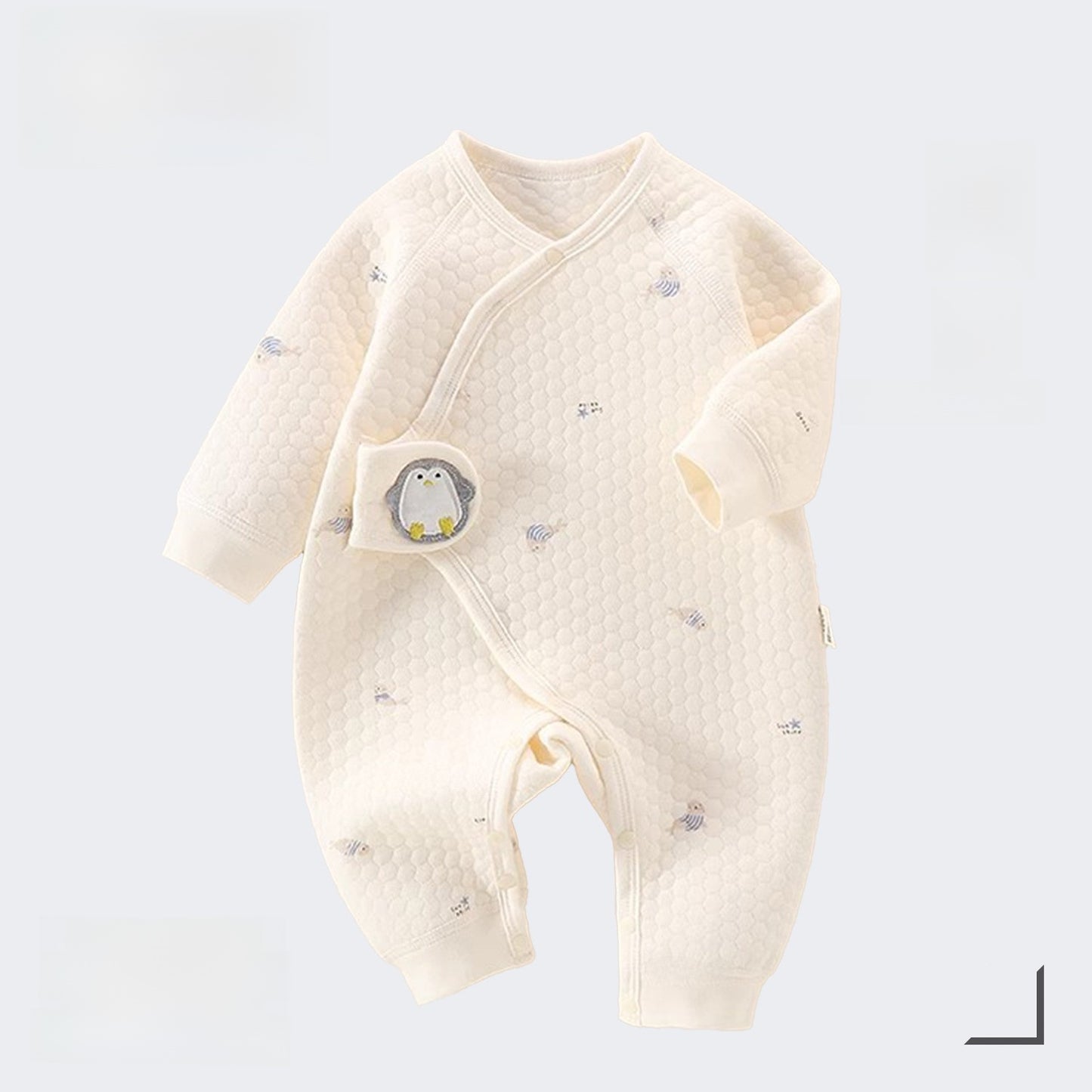 Baby Quilted Jumpsuit Winter Warm Clothing