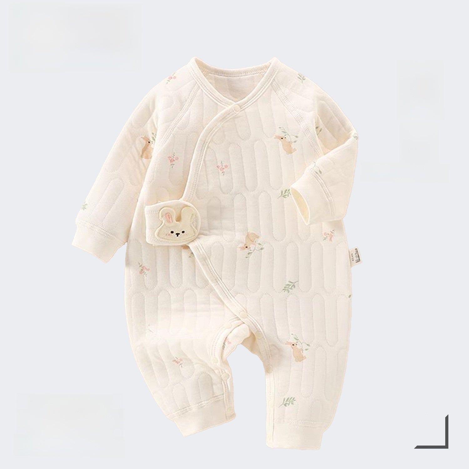 Baby Quilted Jumpsuit Winter Warm Clothing