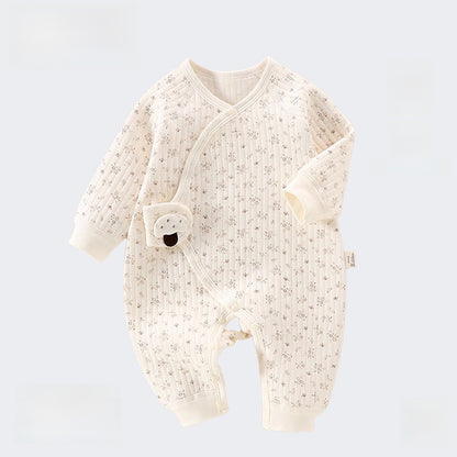 Baby Quilted Jumpsuit Winter Warm Clothing