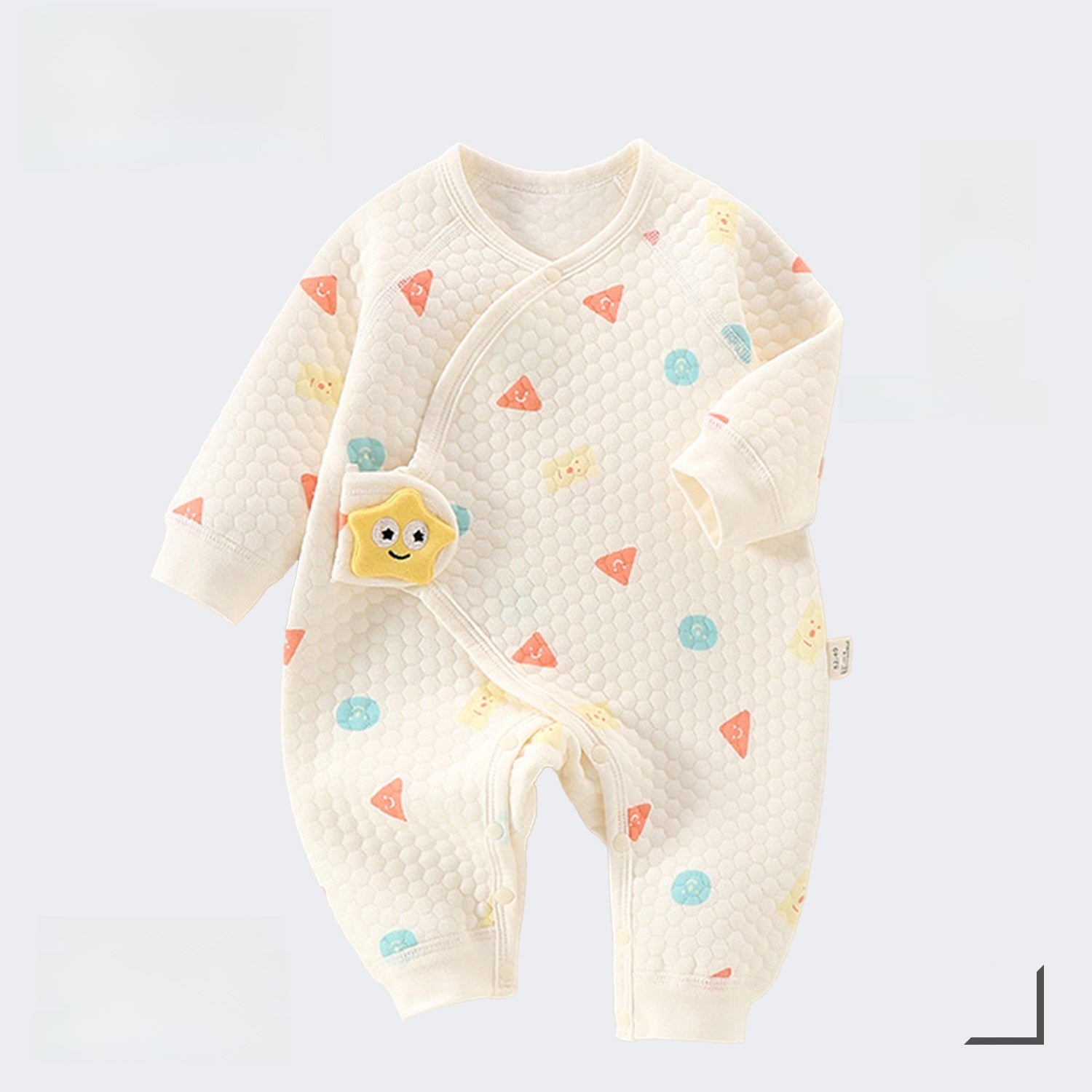 Baby Quilted Jumpsuit Winter Warm Clothing