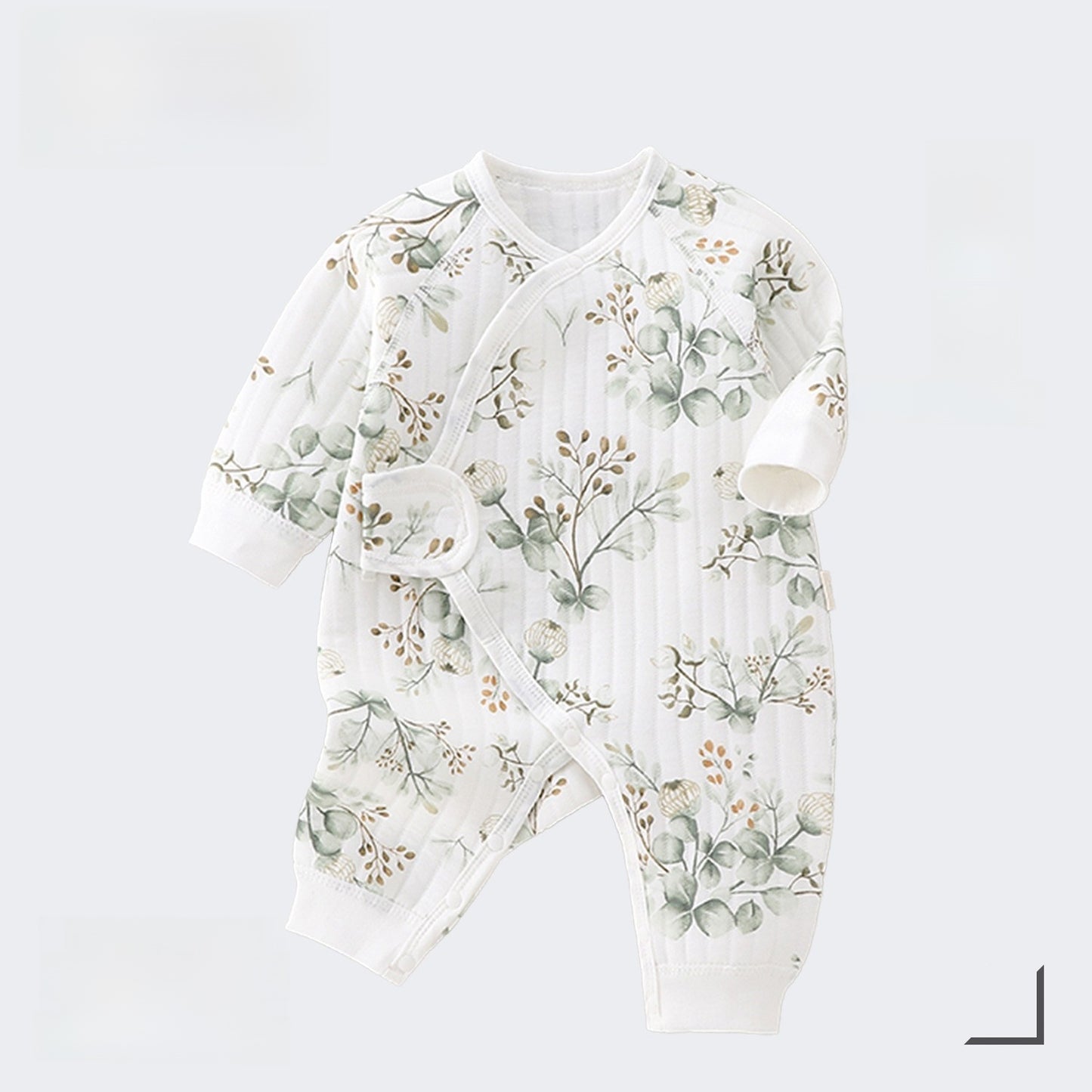 Baby Quilted Jumpsuit Winter Warm Clothing