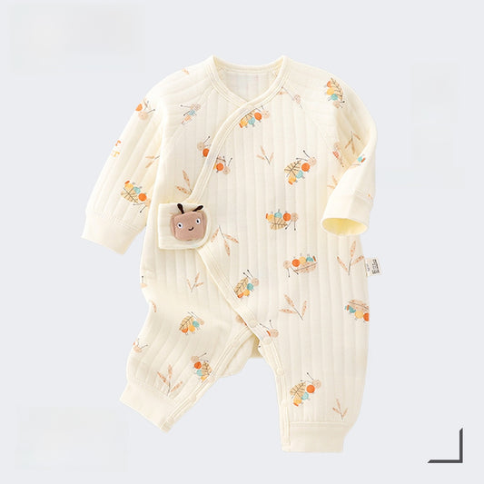 Baby Quilted Jumpsuit Winter Warm Clothing