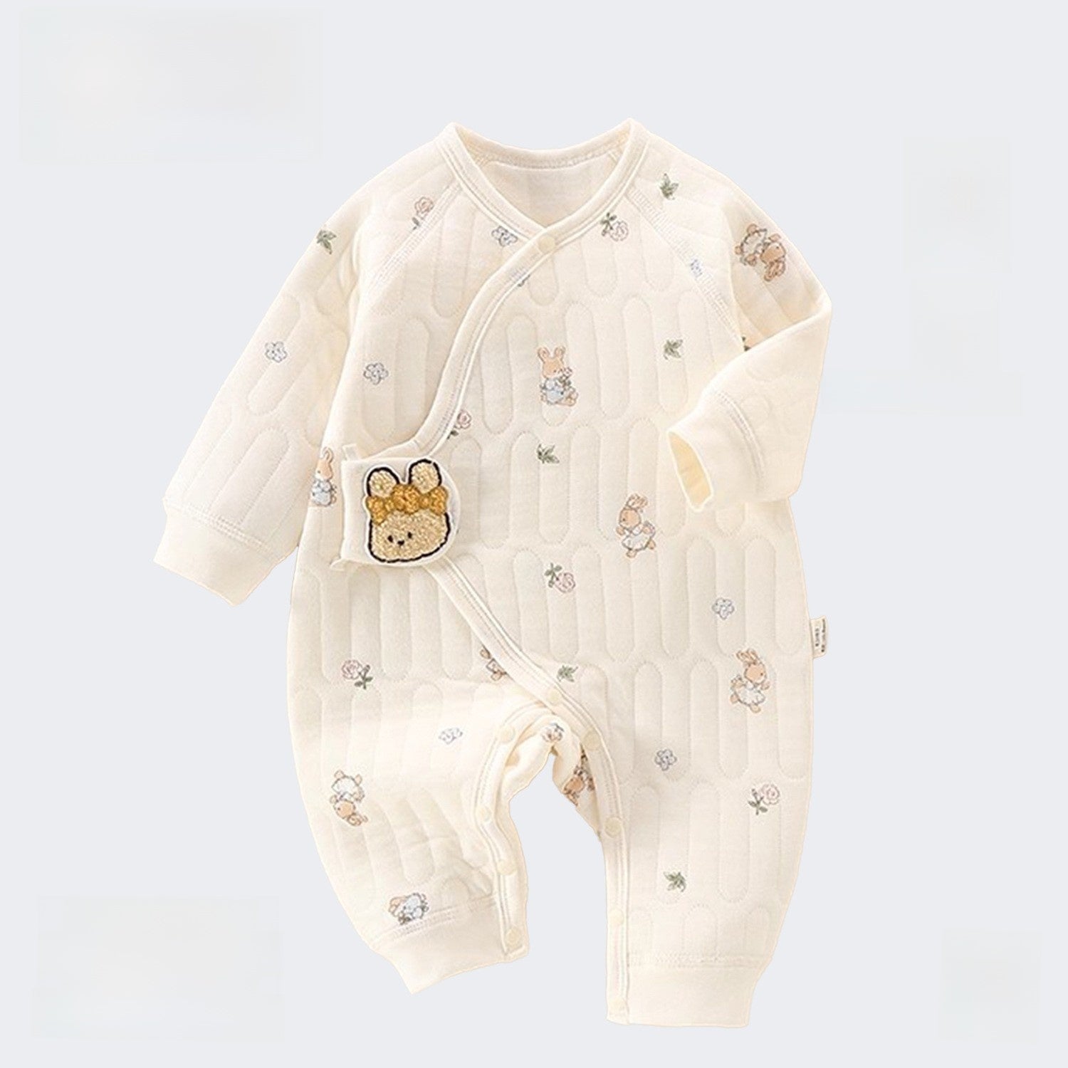 Baby Quilted Jumpsuit Winter Warm Clothing