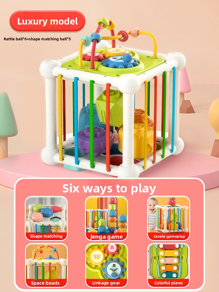 Baby Rainbow Stack & Sort Toy