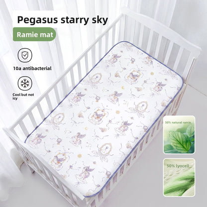Baby Ramie Cooling Mat Summer Breathable Nap Mat