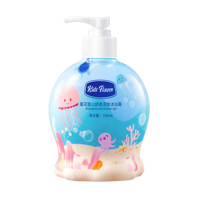 Baby refreshing shampoo and body wash