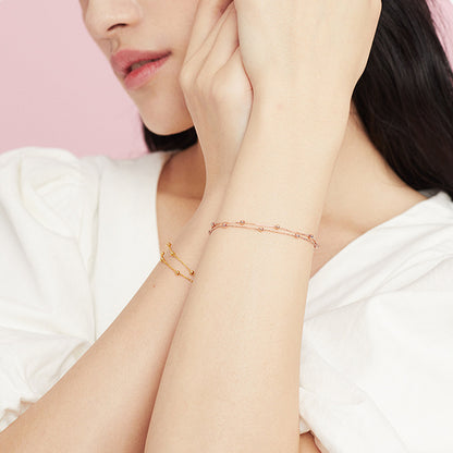 Baby's-breath bracelet