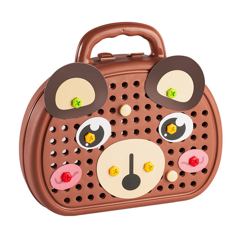 Baby's educational assembly toolbox