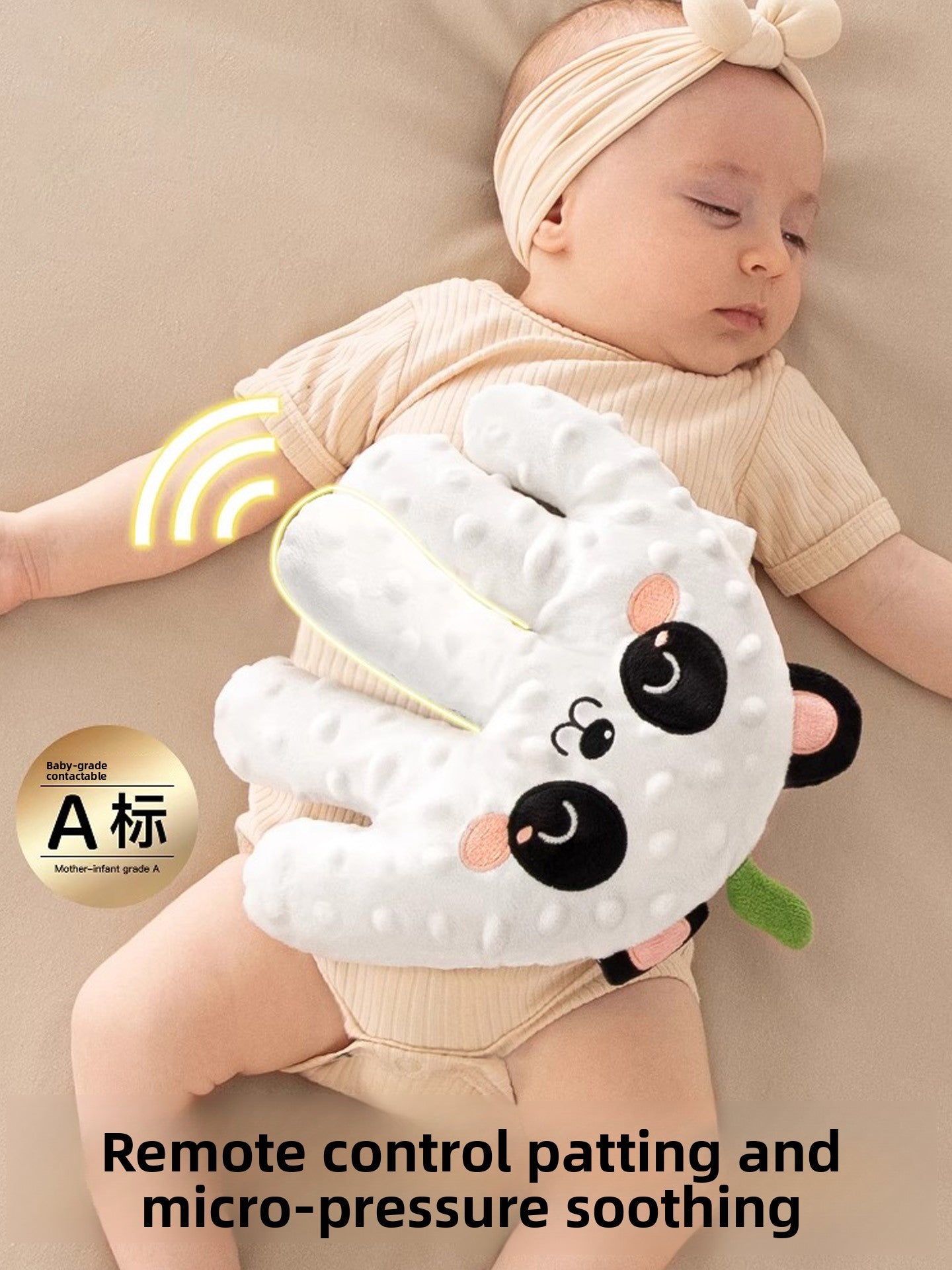 Baby's sleeping palms