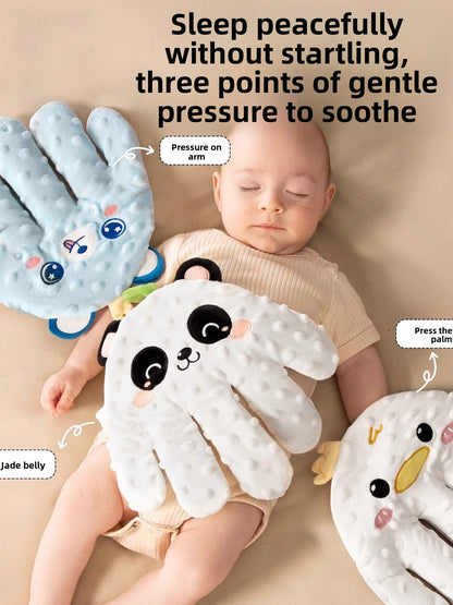 Baby's sleeping palms