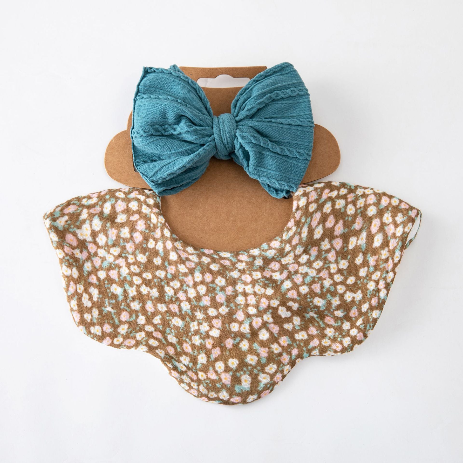 Baby Saliva Towel and Headband