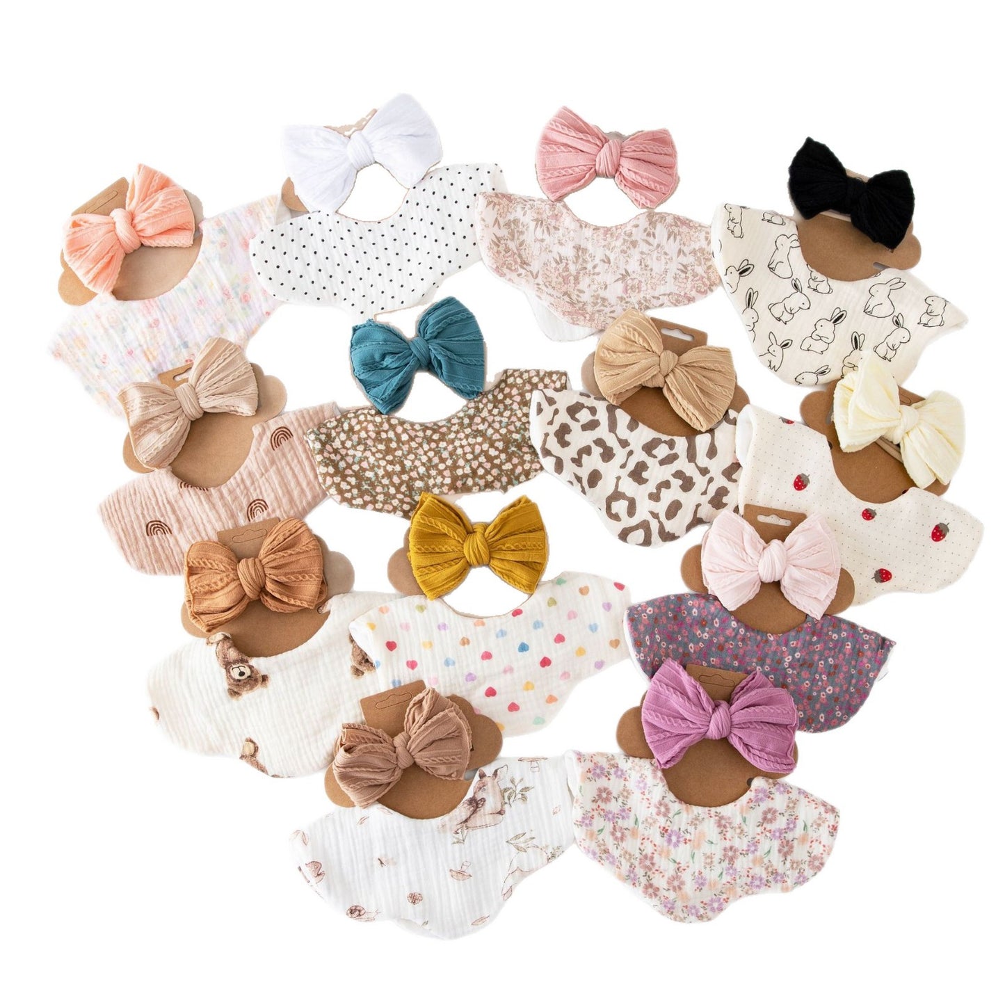 Baby Saliva Towel and Headband