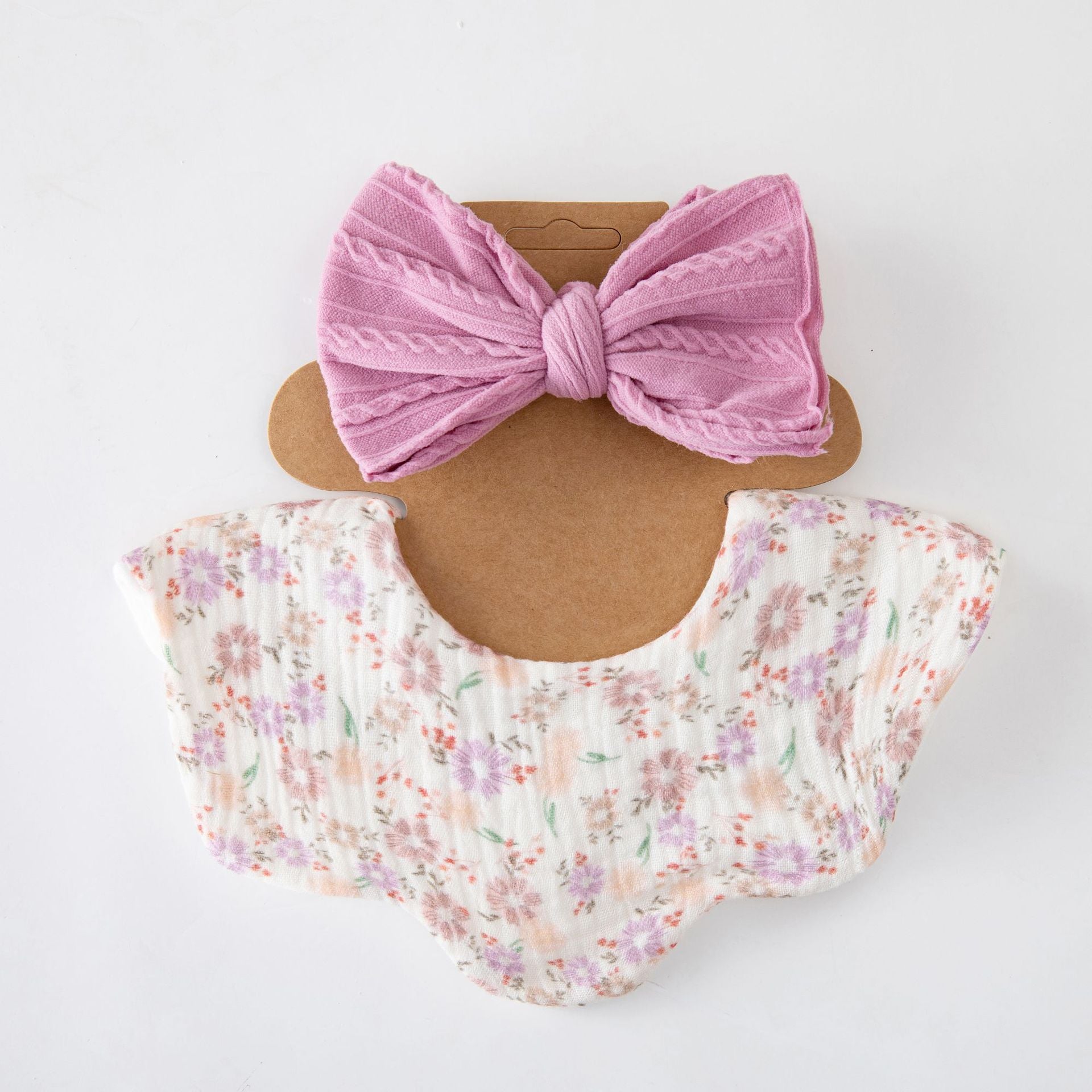 Baby Saliva Towel and Headband
