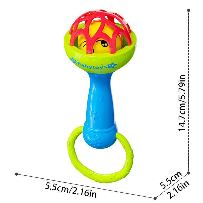 Baby Sensory Grasp Ball and Rattle Teething Toy