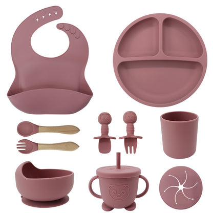 Baby Silicone Feeding Set