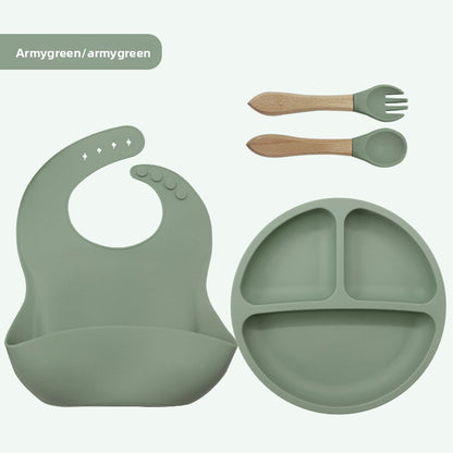 Baby Silicone Feeding Set