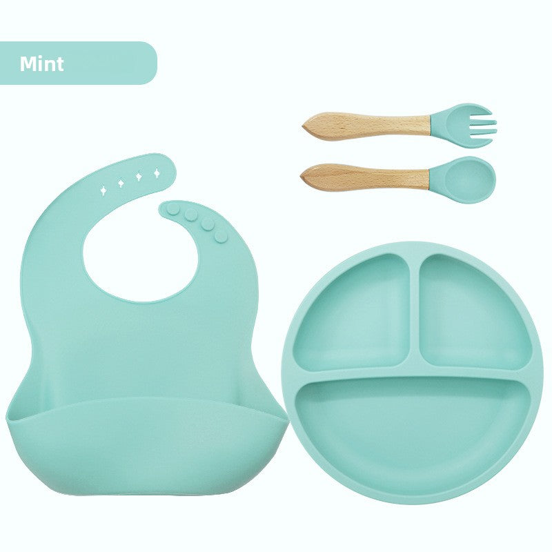 Baby Silicone Feeding Set