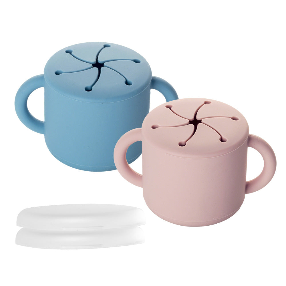 Baby Silicone Snack Cup with Suction Base