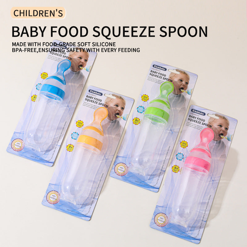 Baby Silicone Squeeze Feeder