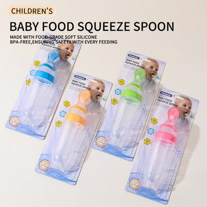 Baby Silicone Squeeze Feeder