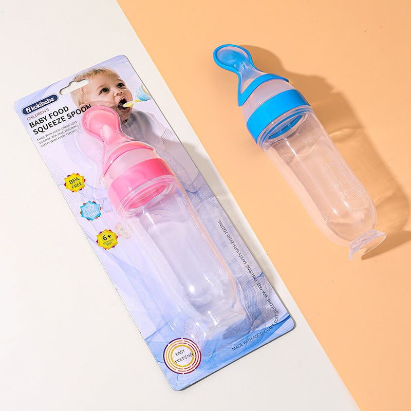 Baby Silicone Squeeze Feeder