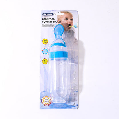 Baby Silicone Squeeze Feeder