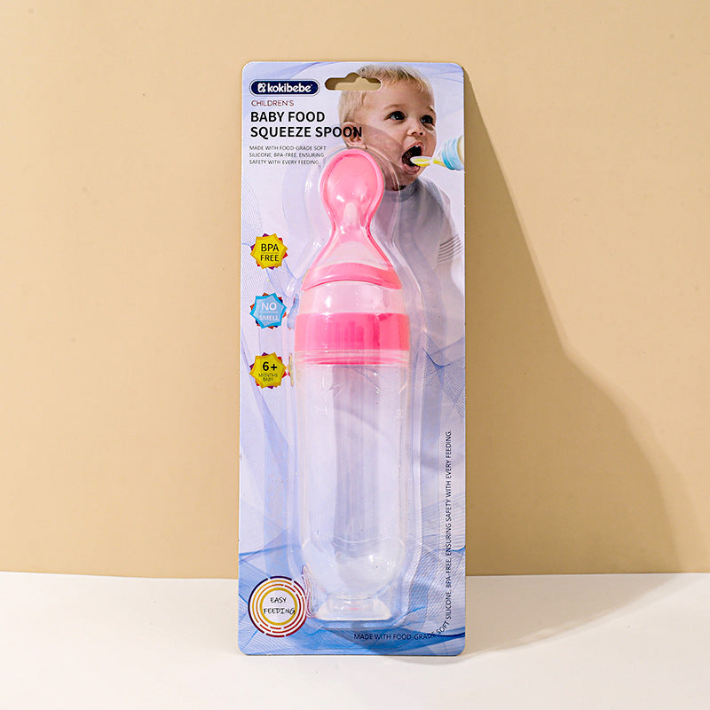 Baby Silicone Squeeze Feeder