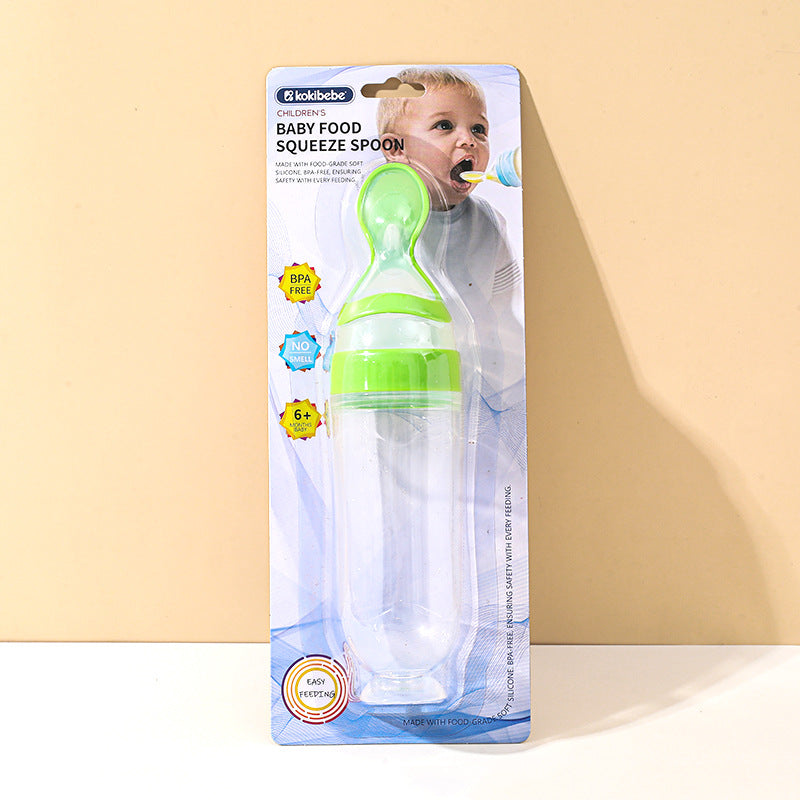 Baby Silicone Squeeze Feeder