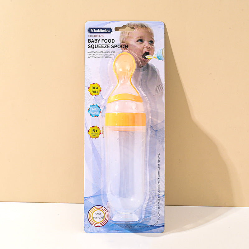 Baby Silicone Squeeze Feeder