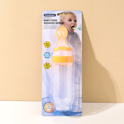 Baby Silicone Squeeze Feeder