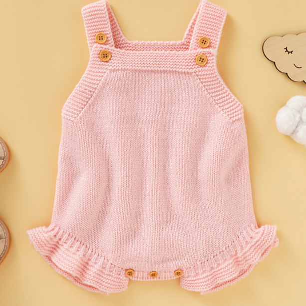 Baby Soft Knitted Romper