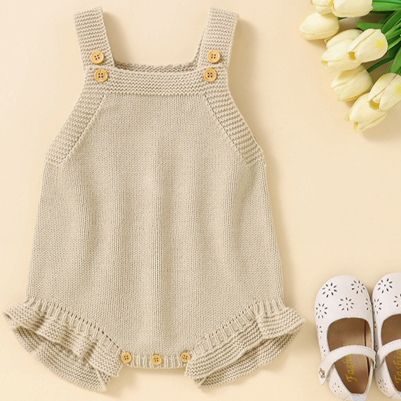 Baby Soft Knitted Romper