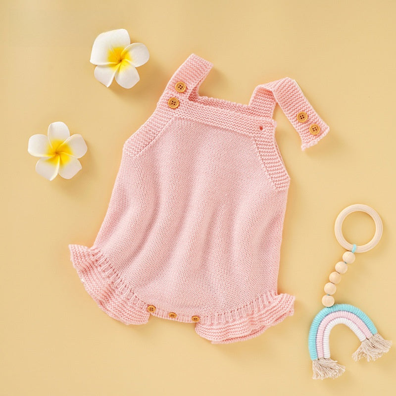 Baby Soft Knitted Romper